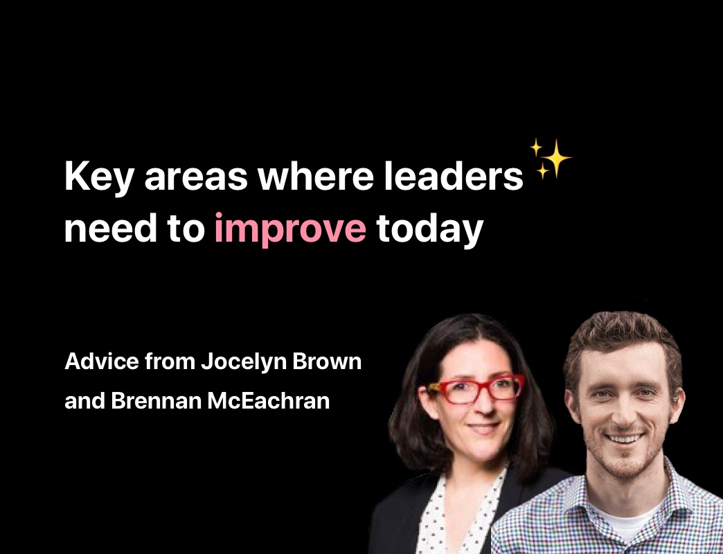 key areas where leaders need to improve today