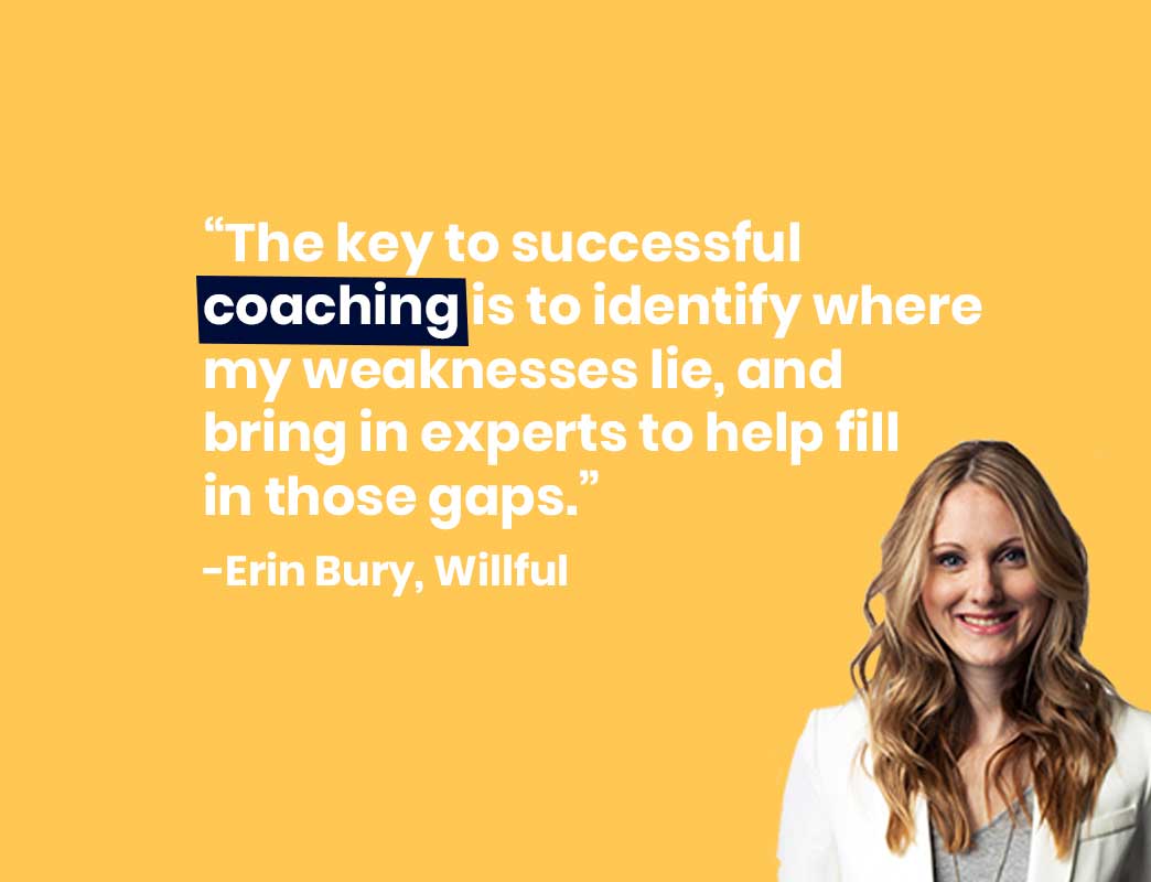 Erin bury quote on managing senior leaders