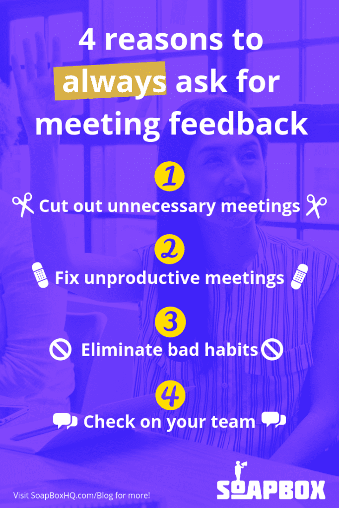 Why you should get meeting feedback